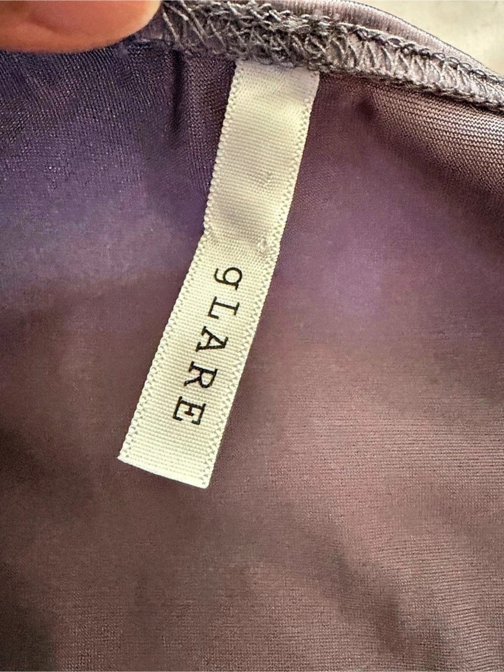Purple Mini Dress - Picture 6 of 6